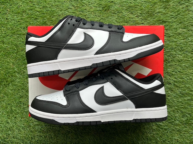 NIKE DUNK LOW RETRO PANDA BLACK/WHITE DD1391-100 29cm 88397