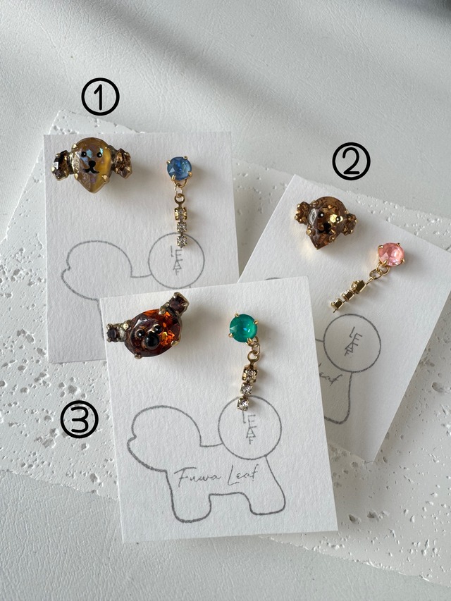 アニマルピアス BRスワロフスキー