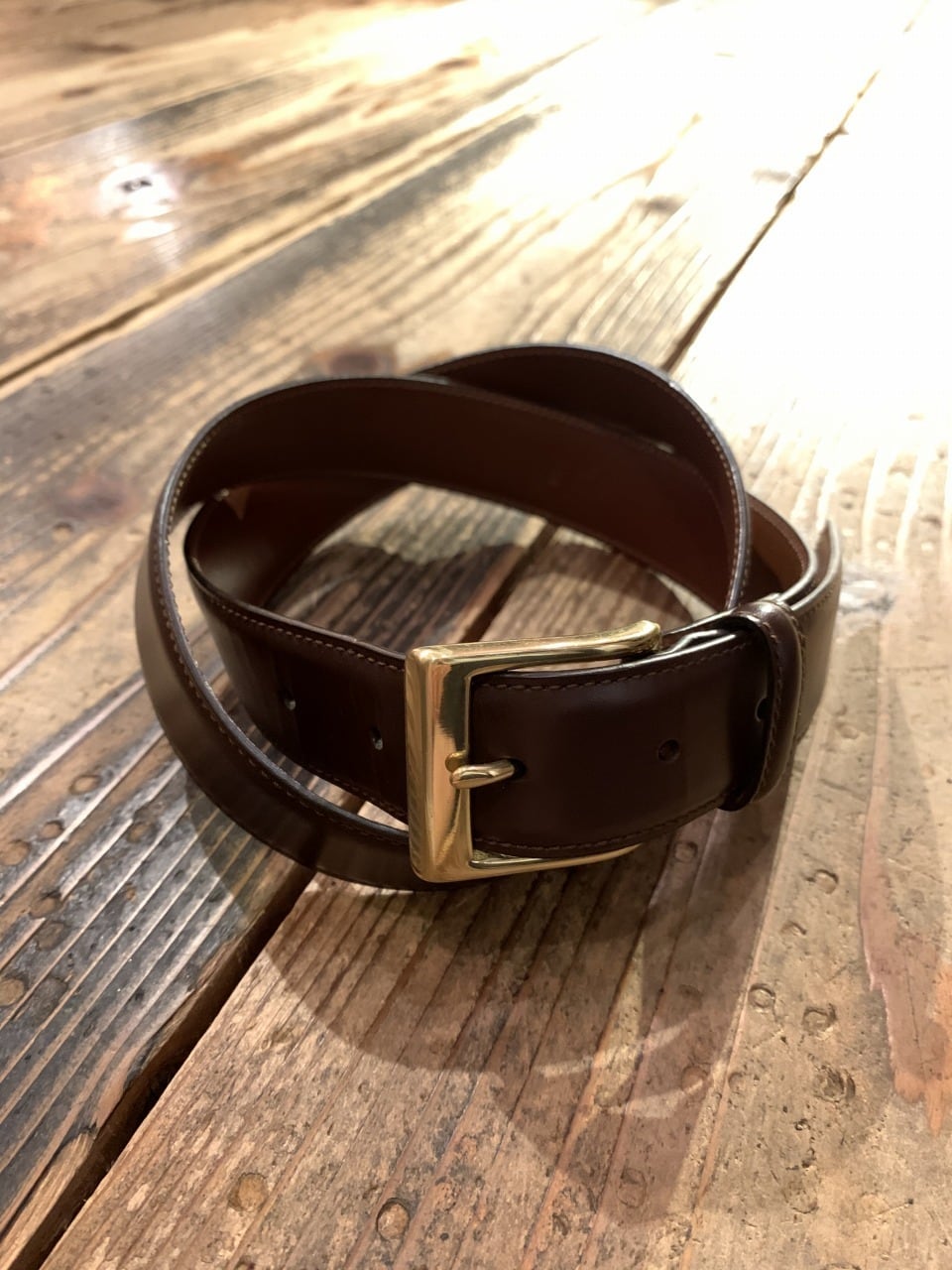 Design Leather Belt "COACH"