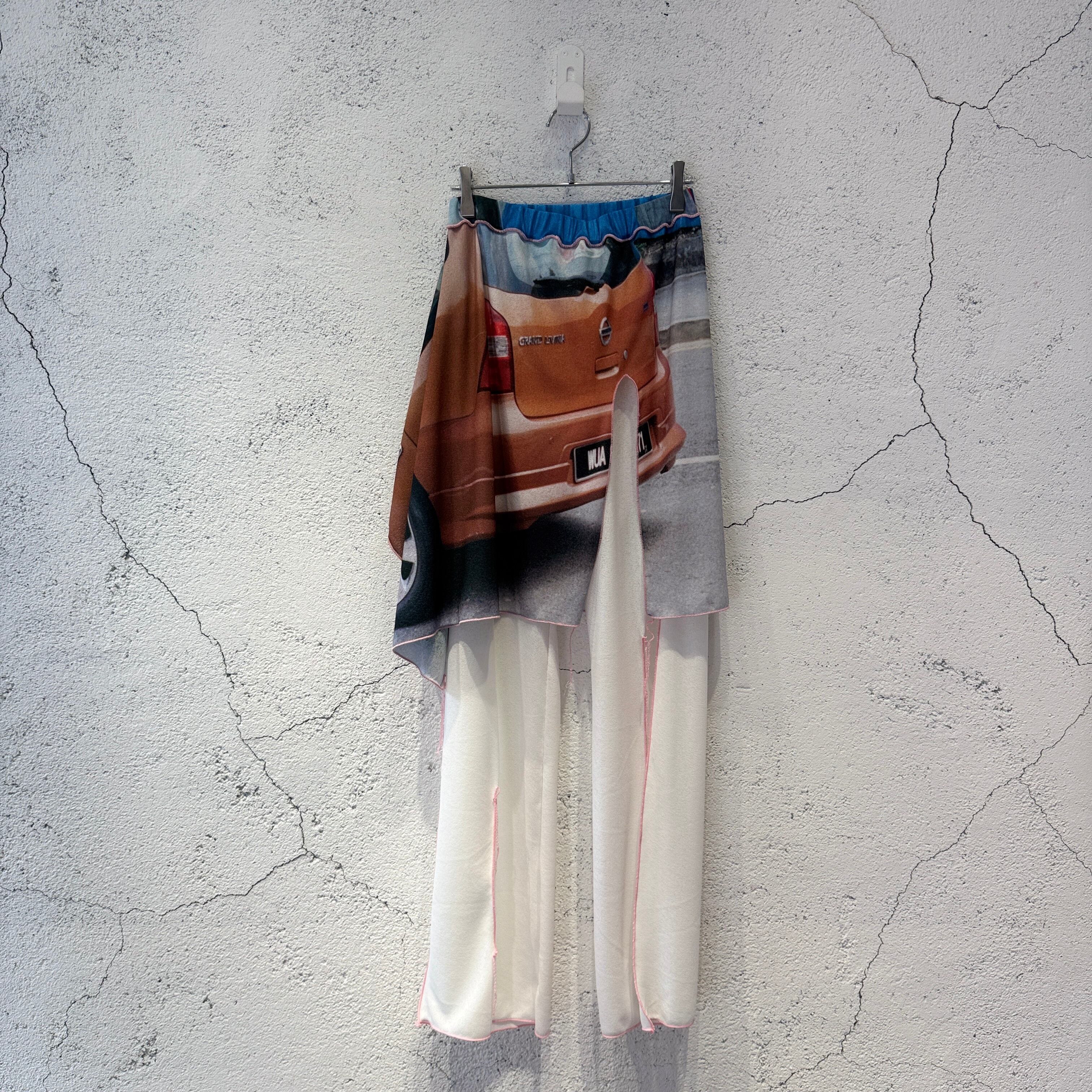 VIVIANO / Ribbon Collar Satin Fabric / HEART | ふぁいん