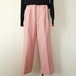 ピンクタックパンツ