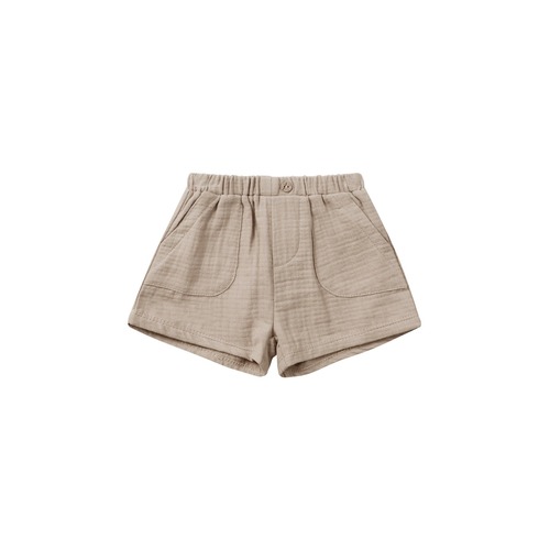 Quincy Mae(クインシーメイ) / 24ss UYILITY SHORT / OAT / 12-18M・18-24M・2-3Y