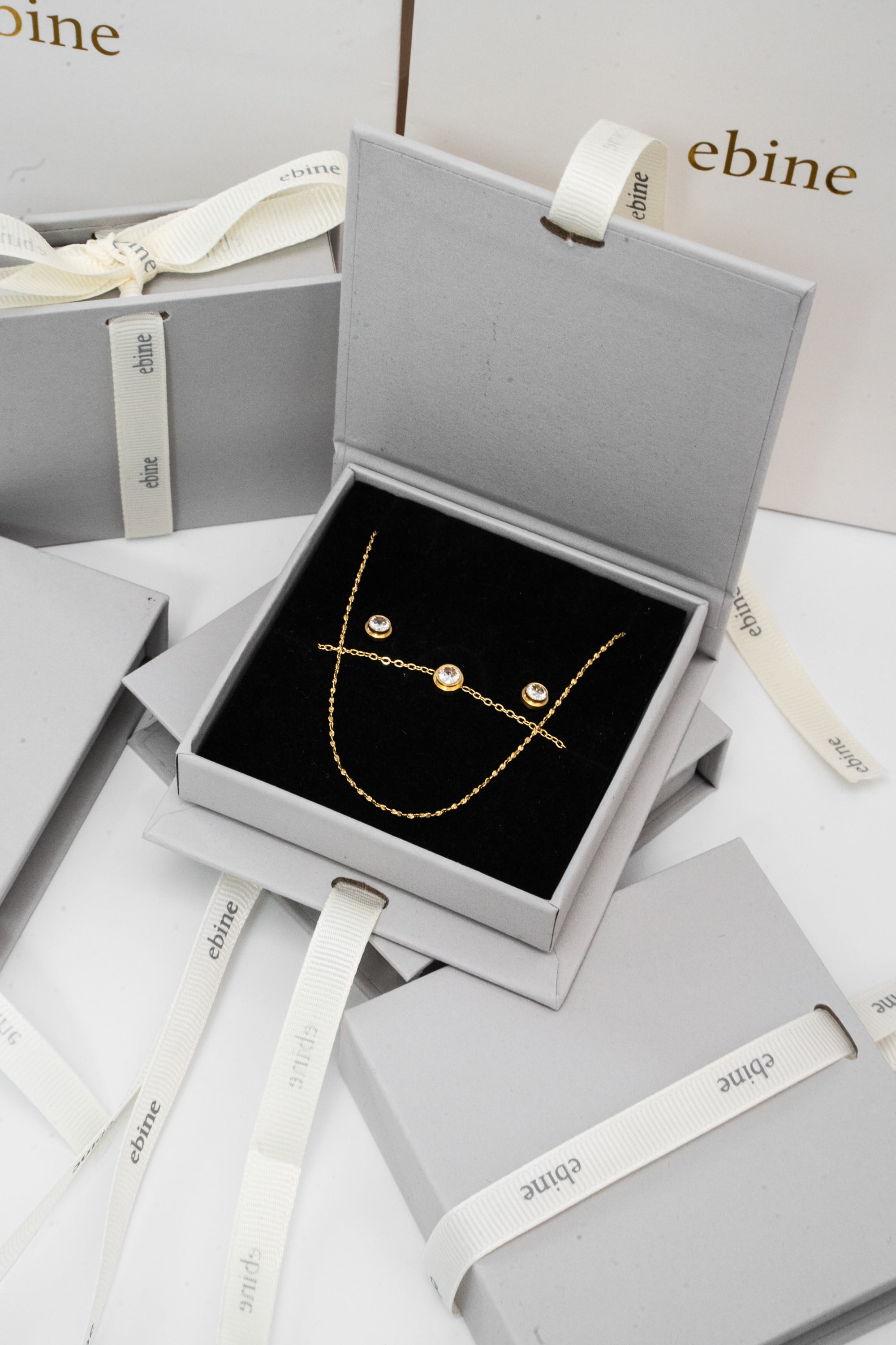 Giftbox & Shopper | ebine(エビネ)|金属アレルギー対応アクセサリー