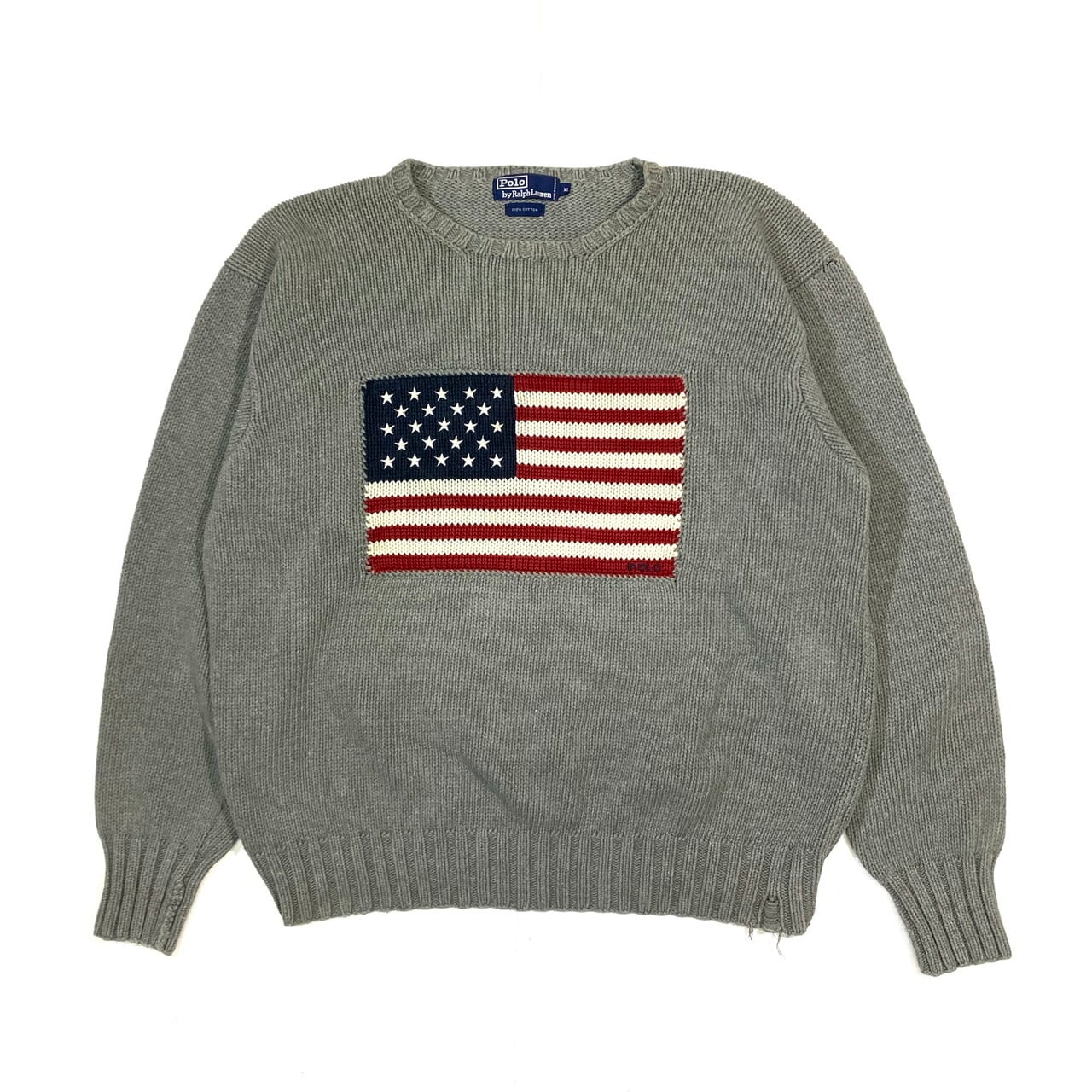 雰囲気系ダメージ 90年代 90s Ralph Lauren ラルフローレン 星条旗 