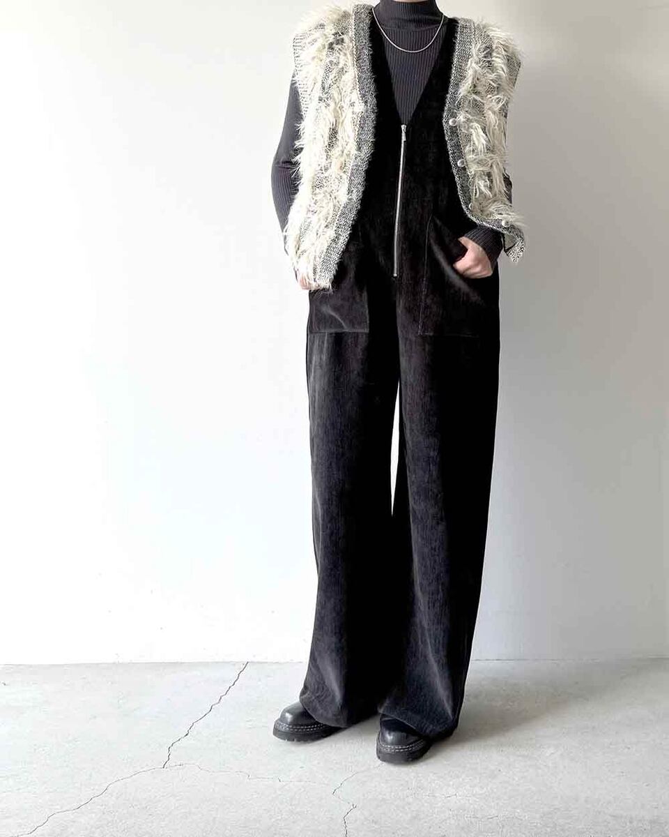 スラブモールBIGポケットサロペット | ASPSYCHE' (アズプシュケ)