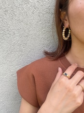 twist chip hoop pierce