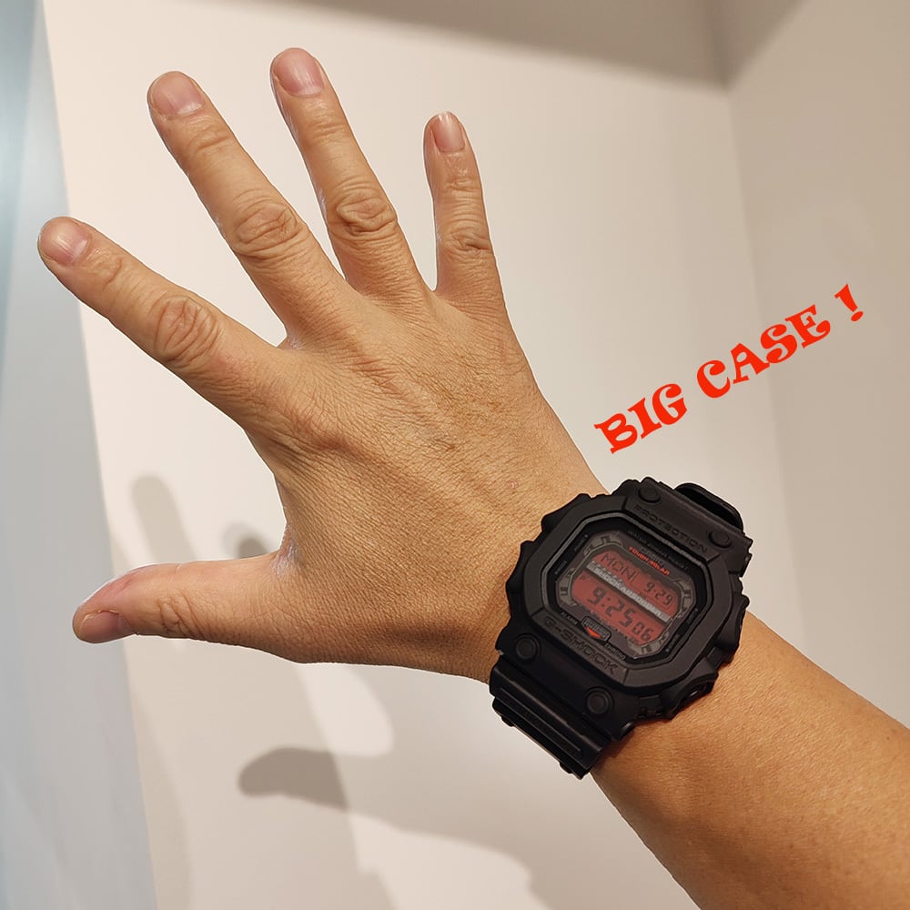 BIG G-SHOCK GX-56BBR-1JF BLK／RED タフソーラーカシオ ビッグサイズG