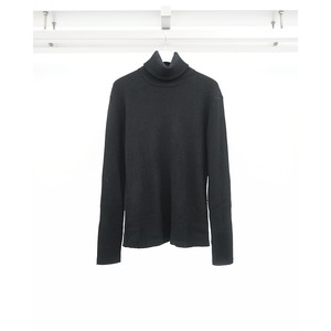 [KLASICA] (クラシカ) 26F-TTL-CK100 "SMOKE 2" Light Weight Turtle Neck (Black)