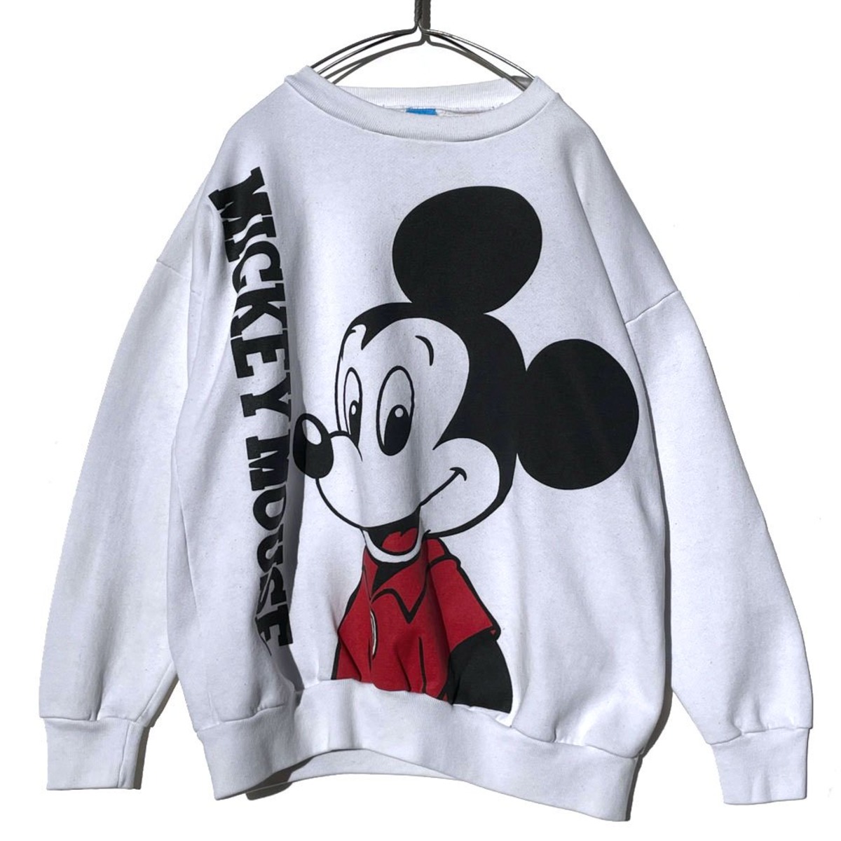 Old Mickey [Mickey] Double-sided Print Disney Official Sweatshirt [1980s]  Vintage Sweat Shirt | beruf