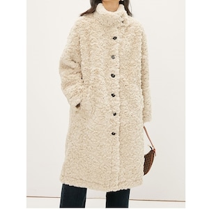 Stand Collar Wool Coat KRE1459