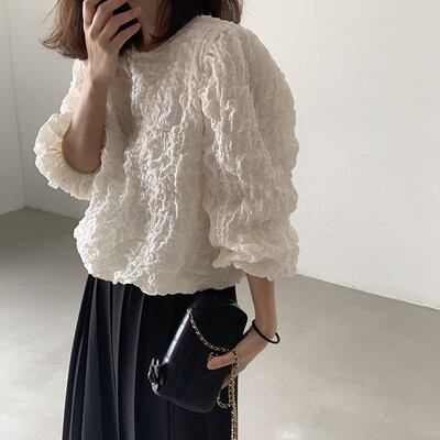 初回送料無料 秋冬レディースファッション カジュアル ゆったり 長袖シャツ オシャレトップス