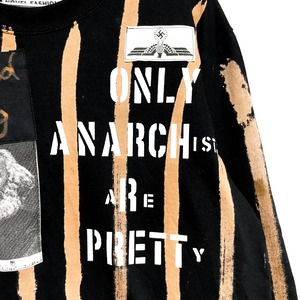 UNFINISHEDアナーキーロングスリーブTシャツ