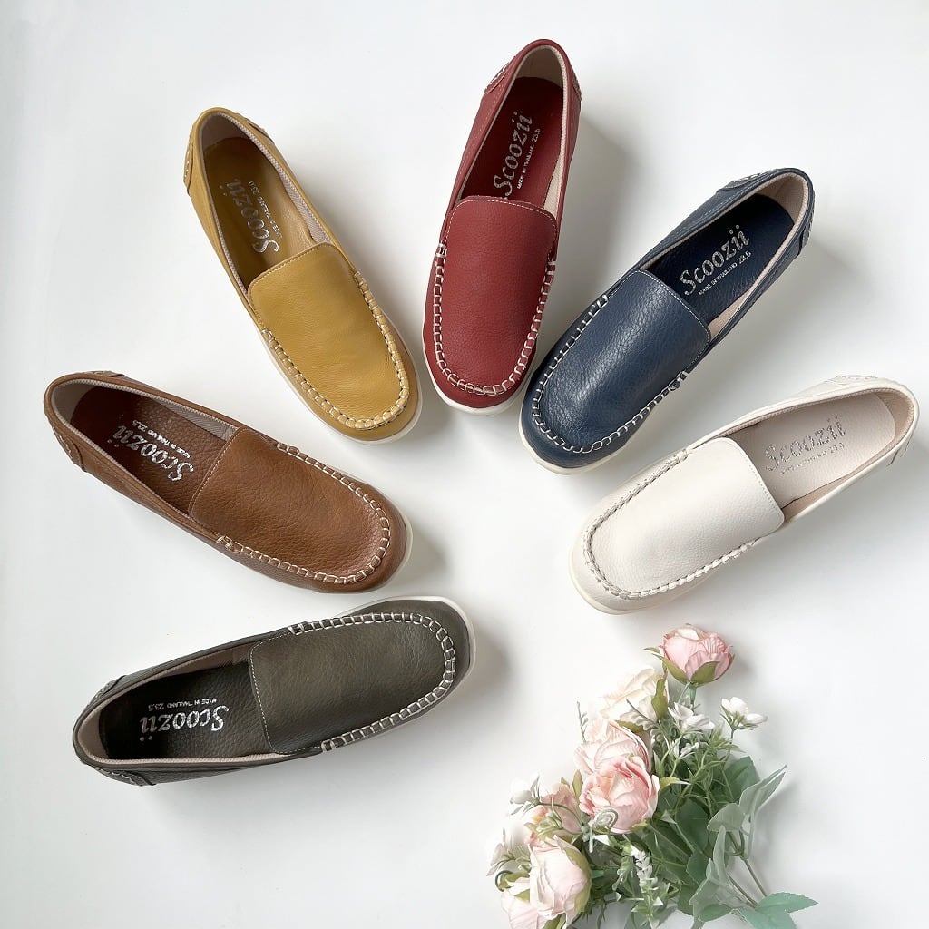LOCALINA モカシンシューズ たくさん歩ける モカシンシューズ 柔らか軽い 1010 | Moda Ladian