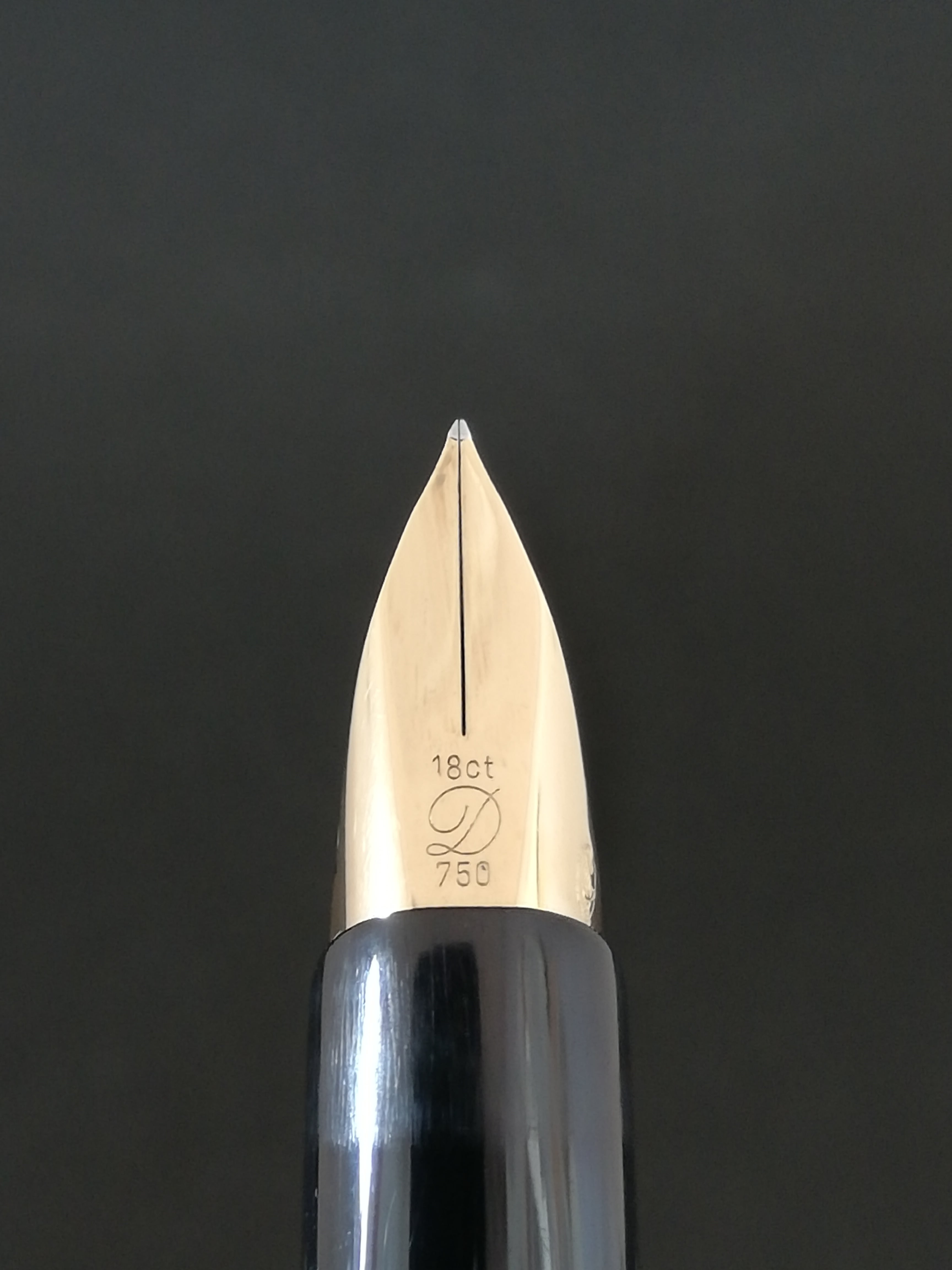 80s S.T. デュポン 純正漆黒 S.T. Dupont laque de chine (極細 80s S.T. デュポン 純正漆黒 S.T. Dupont laque de chine (極細