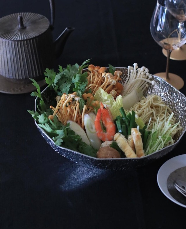 ★sale★ステンレス三層鍋（3ー4人用）