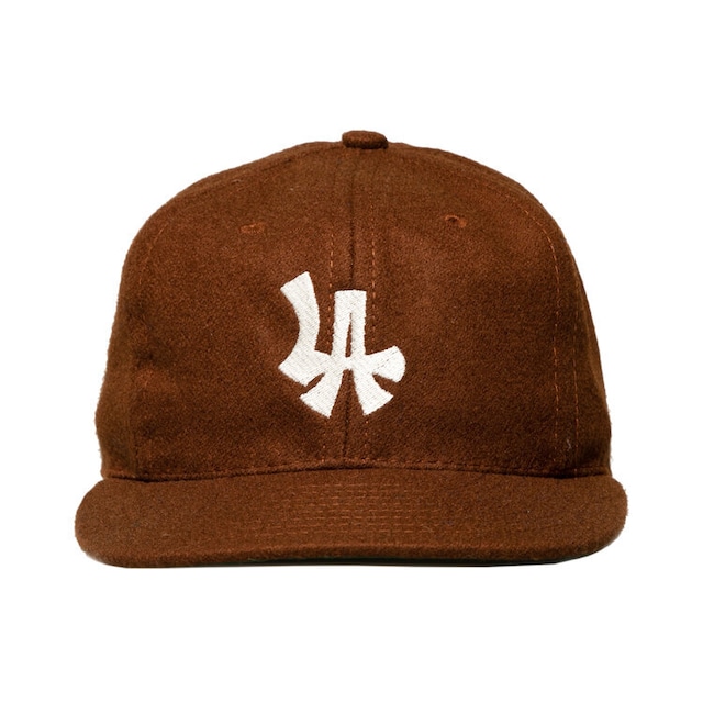 LITTLE AFRICA x Ebbets Field Flannel | LA Tribal Hat / Vintage Brown