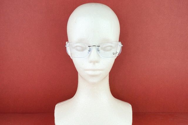 Ray-Ban メガネ RX3768V 2501 ツーポイント スクエア 縁無し RB3768V レイバン 正規品-5枚目