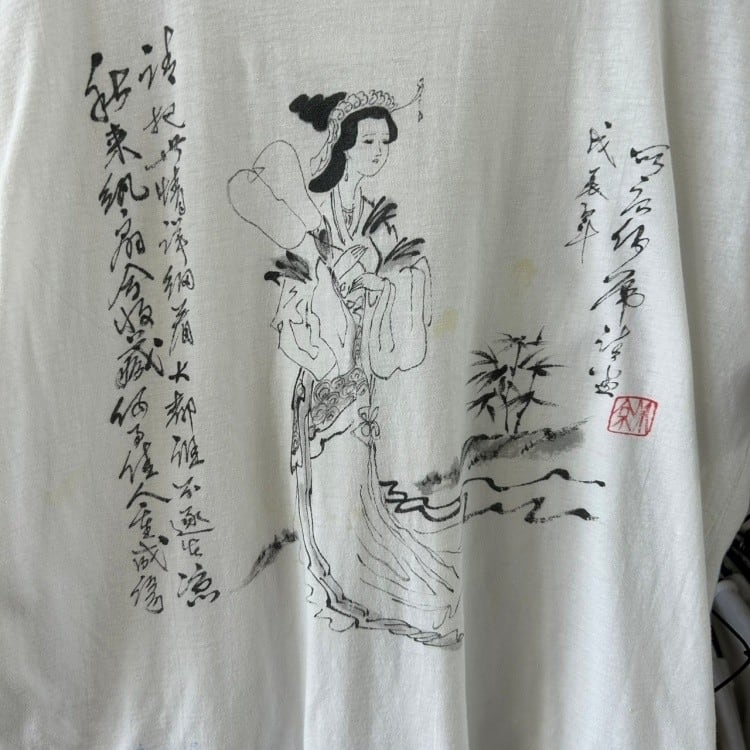 浮世絵 vintage Tシャツ ビンテージ シングルステッチ-