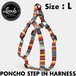 ドッグハーネス 犬用ハーネス Leeds Dog Supply リーズドッグサプライ PONCHO STEP IN HARNESS Lサイズ 日本代理店正規品