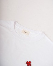 【#Re:room】FLOWER ICON WAPPEN T-SHIRTS［REC891］