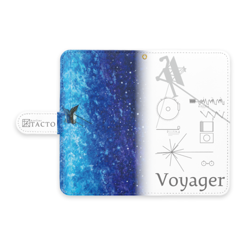 手帳型Androidケース "Voyager"