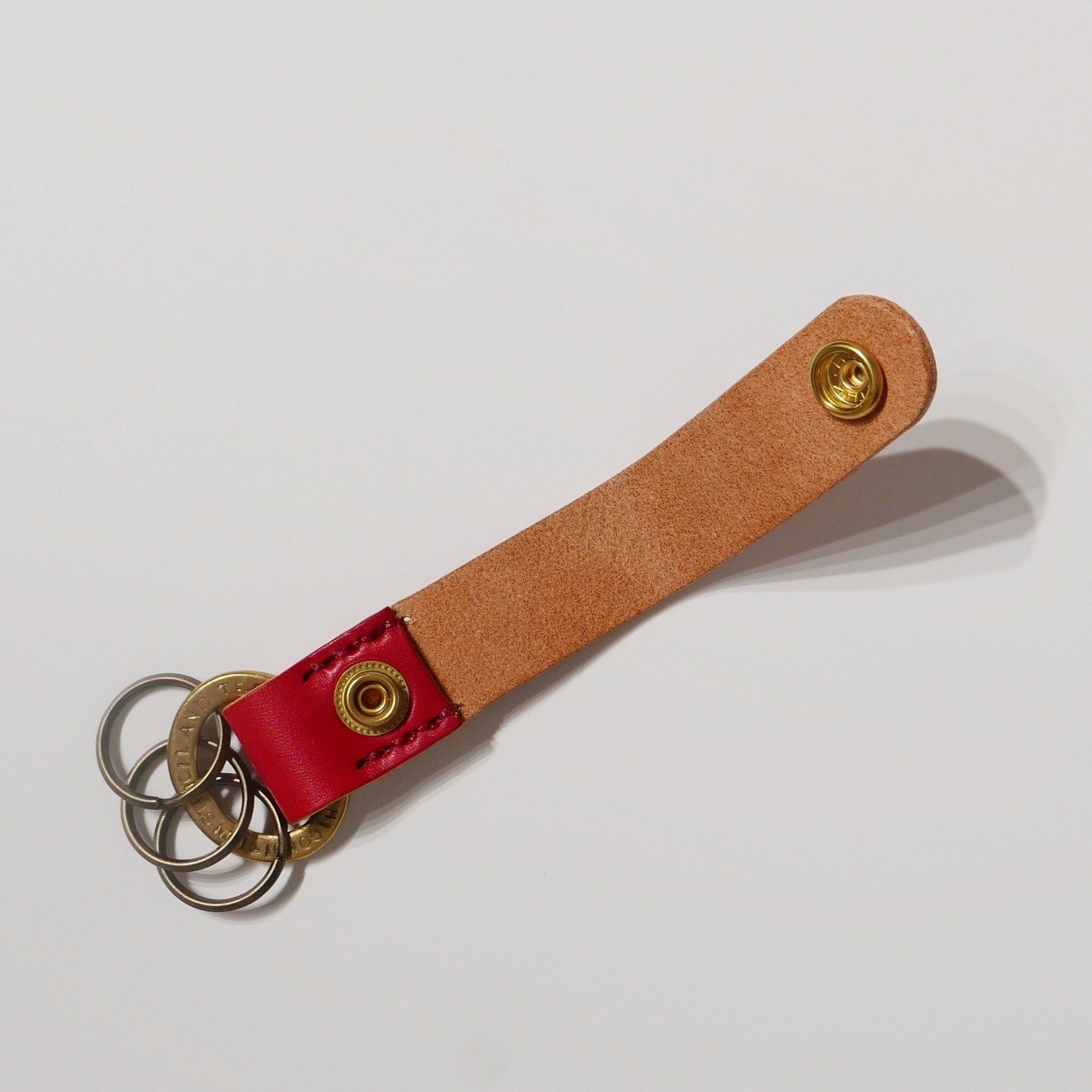 ( RED ) BELT LOOP KEY CHAIN