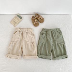 【秋作】ポケットコーデュロイパンツ