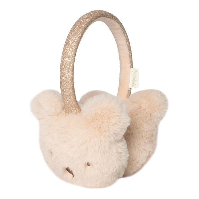 E2291B-Teddy Bear Earmuffs-BROWN