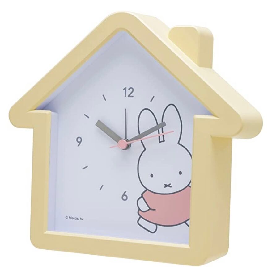ミッフィー ハウス型クロック | 雑貨屋さんitou