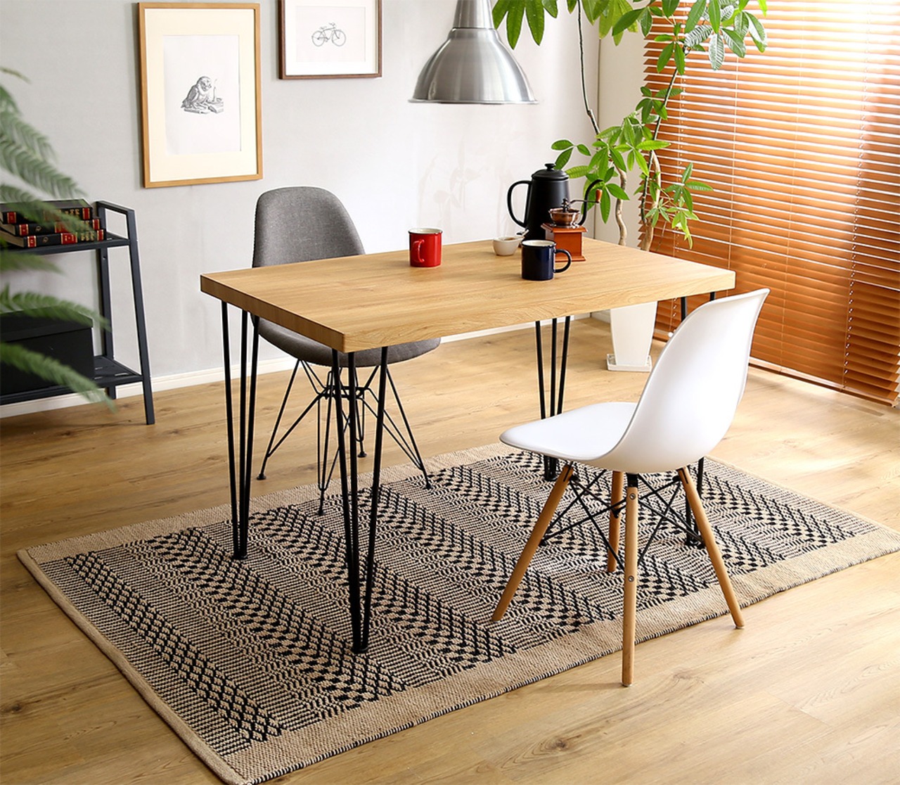 ヴィンテージテーブル110cm幅【Umbure Cinq-ウンビュレサンク-】