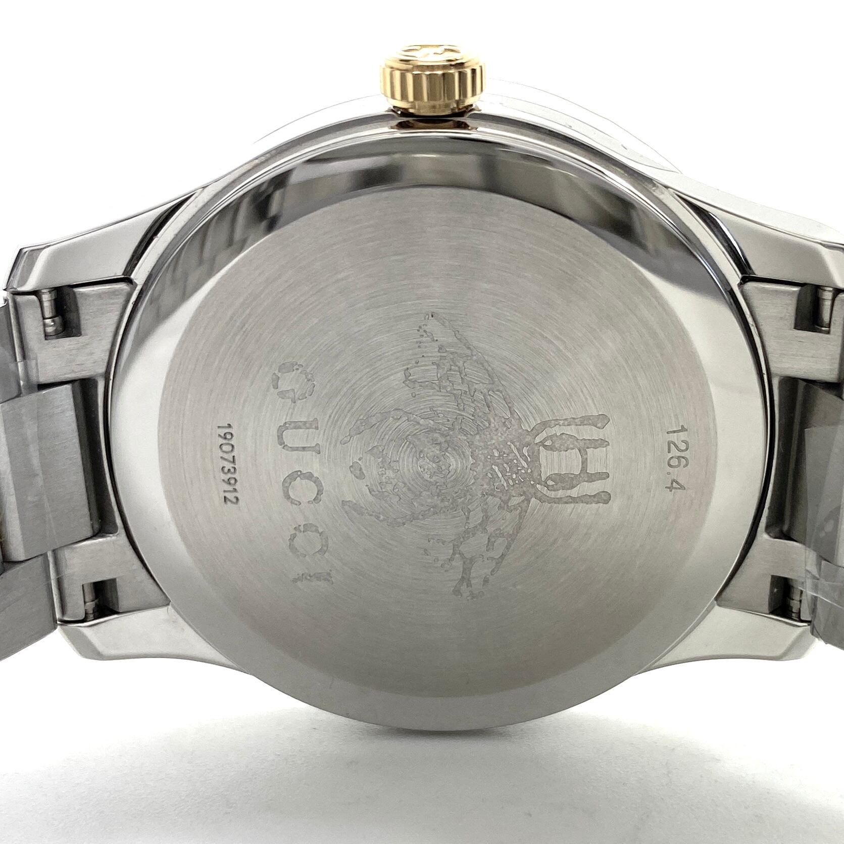 未使用】腕時計 メンズ グッチ GUCCI Gタイムレス 126.4 YA1264075