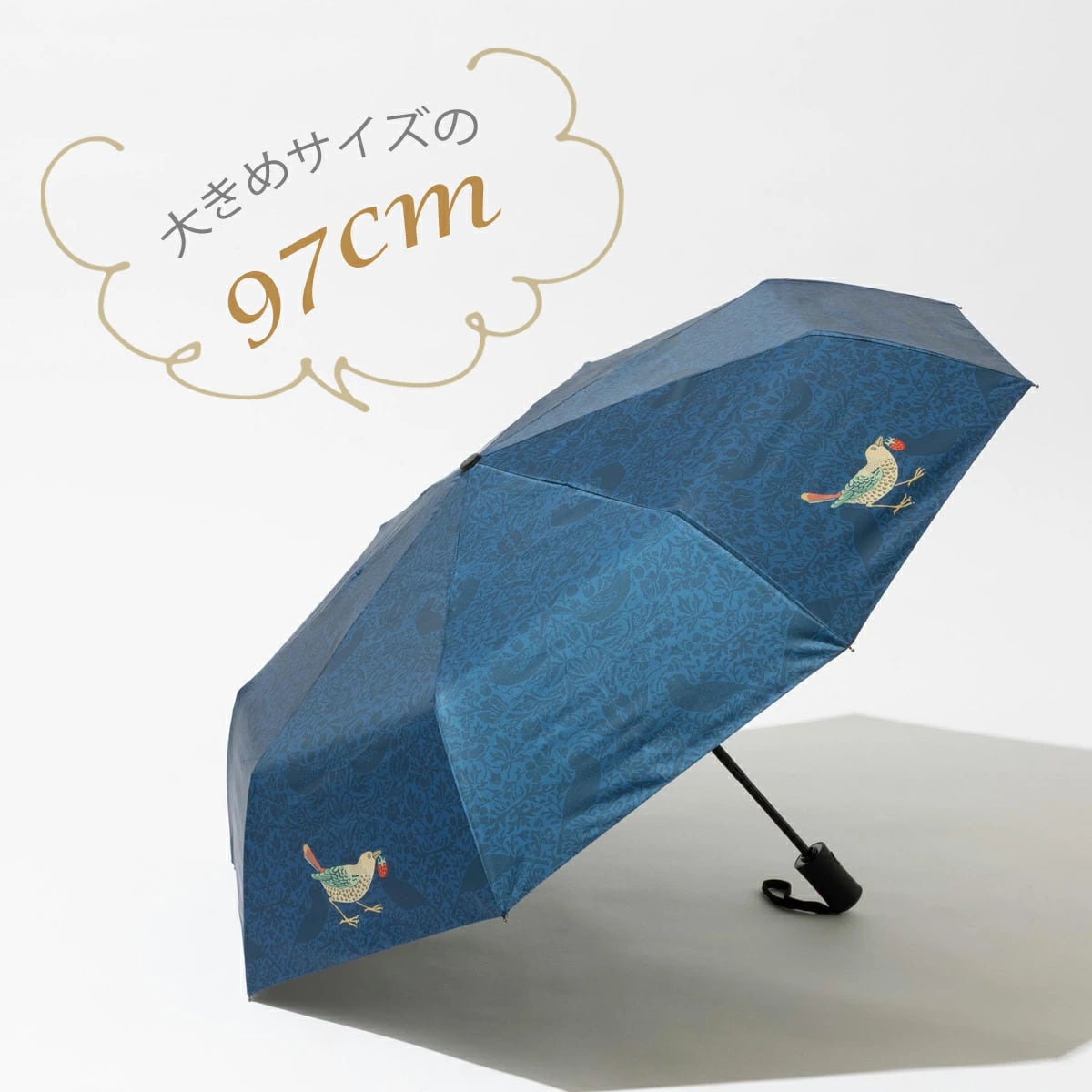 UVカット 晴雨兼用 自動開閉 折りたたみ日傘 UPF40+ | Jubilee