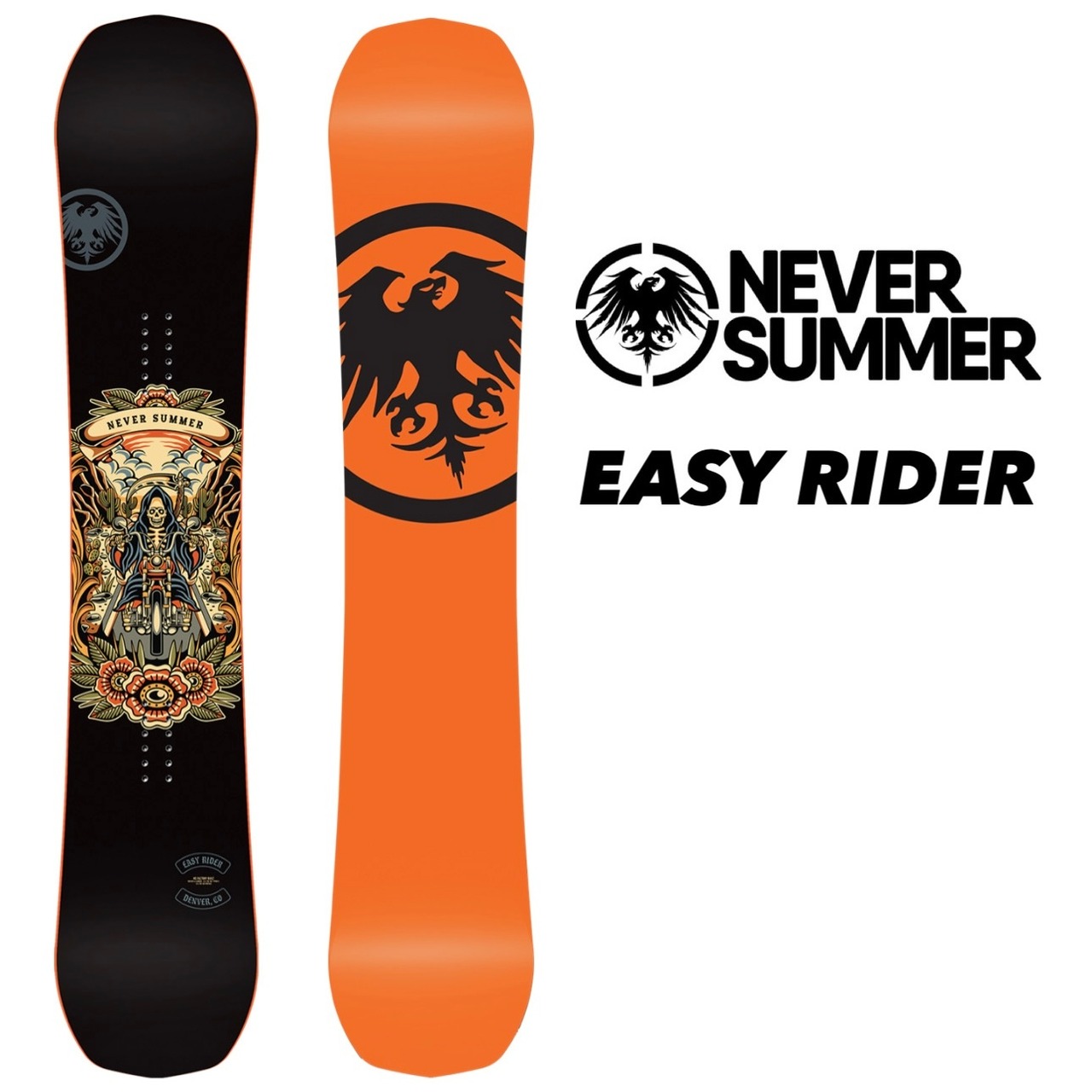 NEVERSUMMER 『 EASY RIDER 』 24-25 ネバーサマー 自社工場 オール  