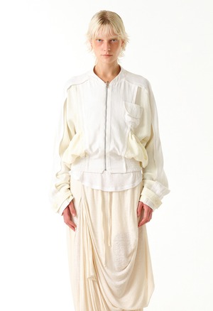 【26SS】OPEN YY オープン ワイワイ / LINEN PANELED BOMBER