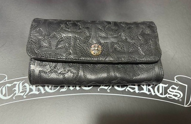 CHROME HEARTS クロムハーツ ジュディ JUDY クロスパッチ 長財布