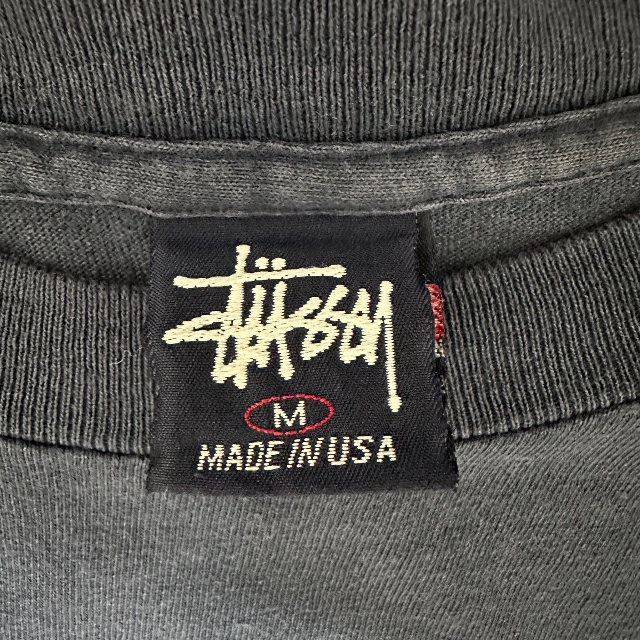 80\u0027s オールドステューシー シャドーマン Tシャツ OLD STUSSY 