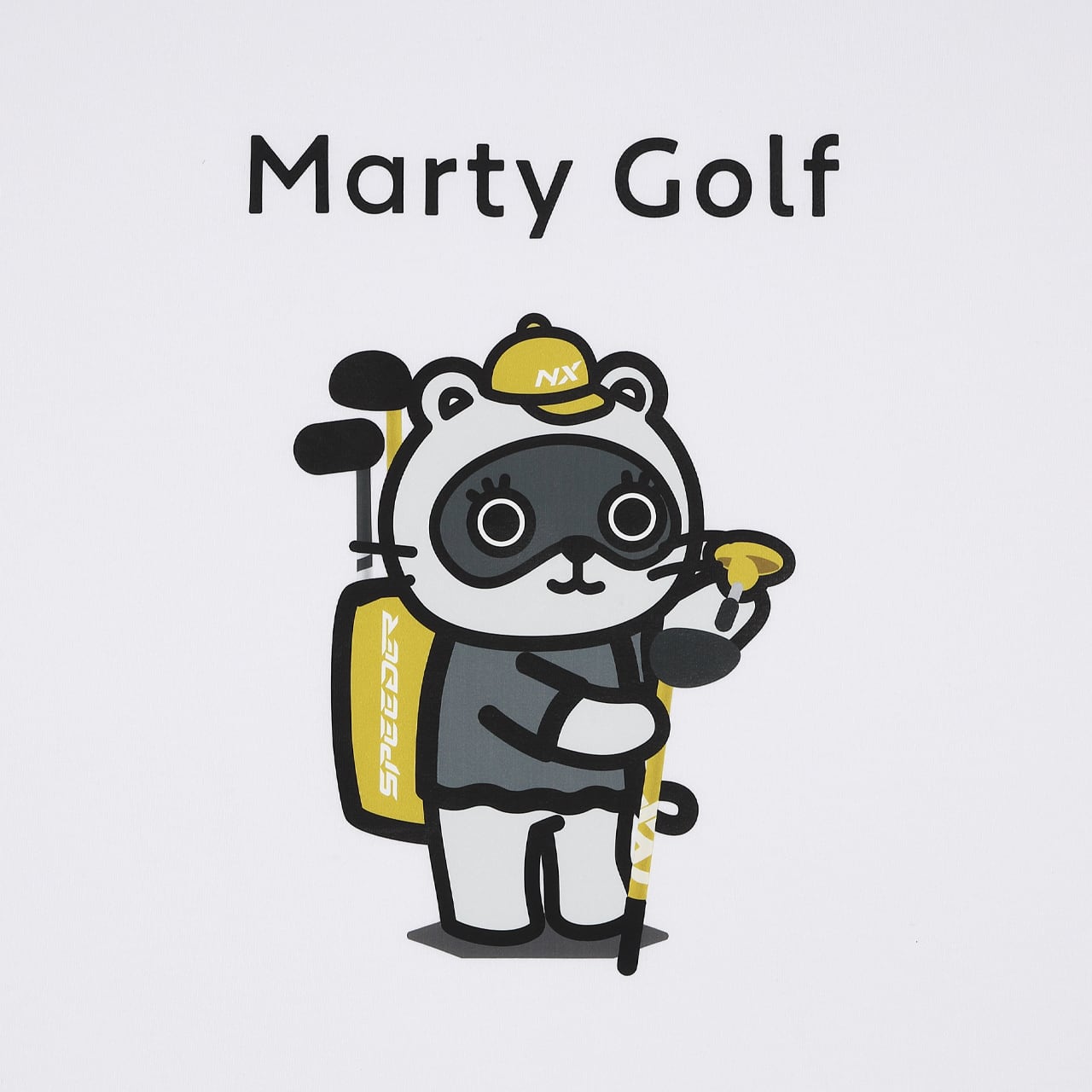 Marty Golf × SPEEDER NX GOLD Tシャツ（フロントプリント