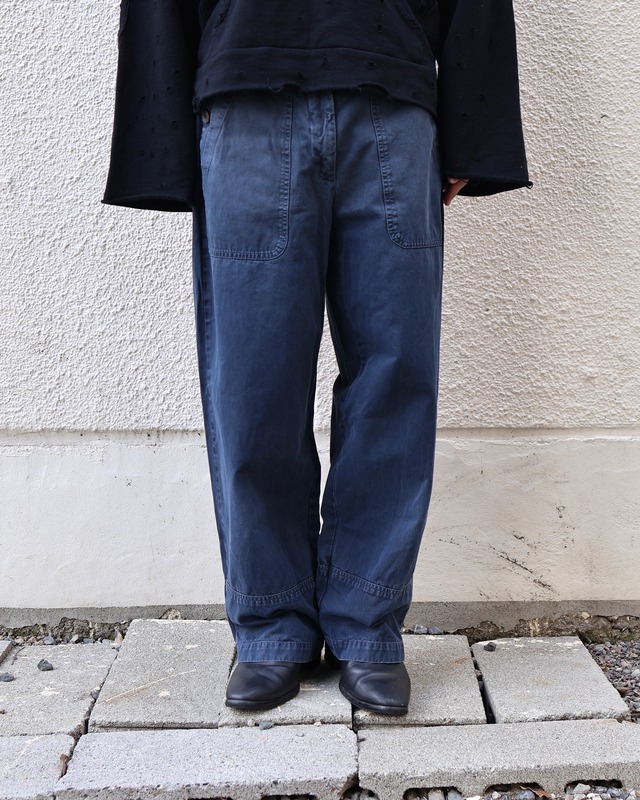 【DRIES VAN NOTEN】deformed work pants