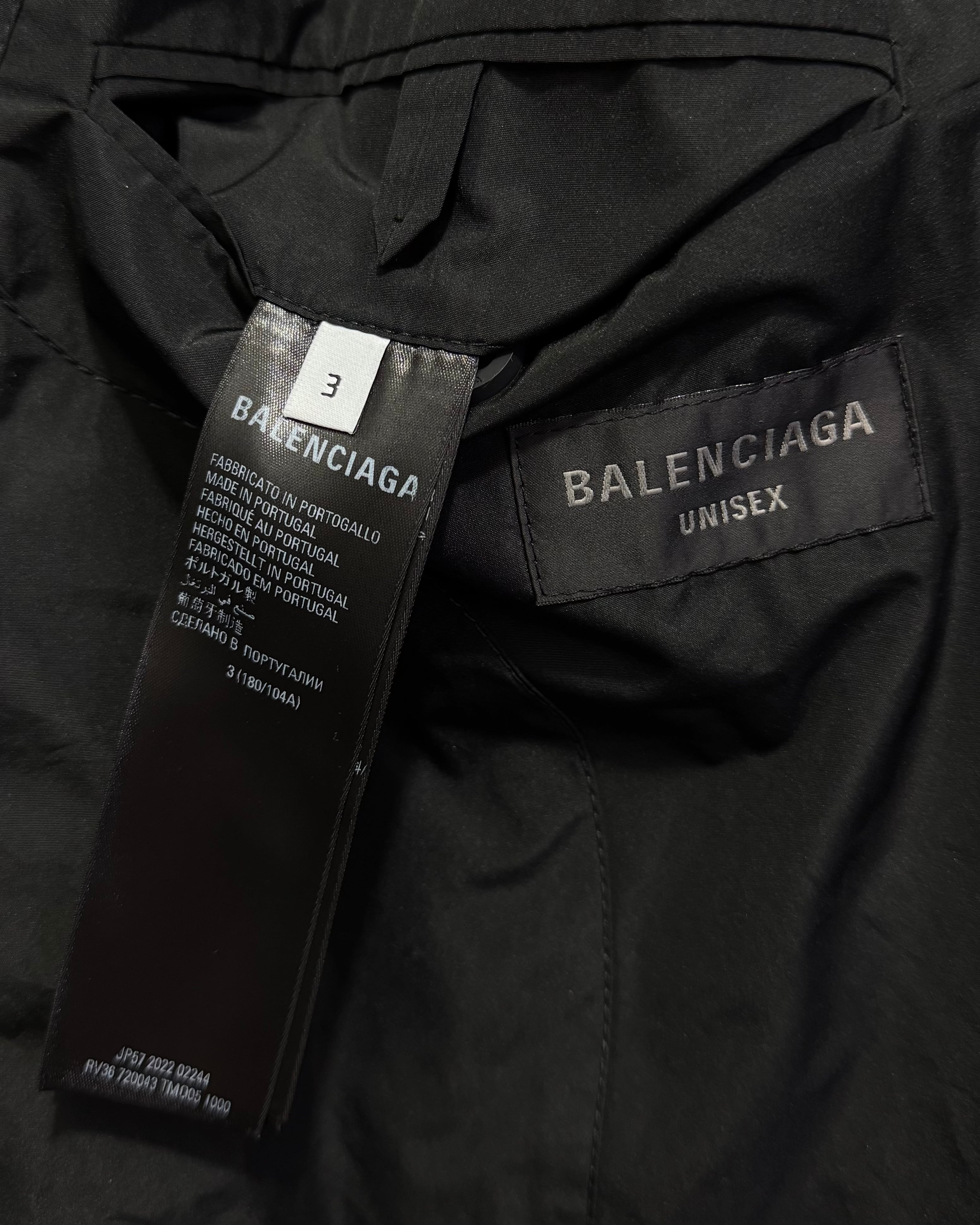 AW2022 BALENCIAGA PACKABLE JACKET | ZSC