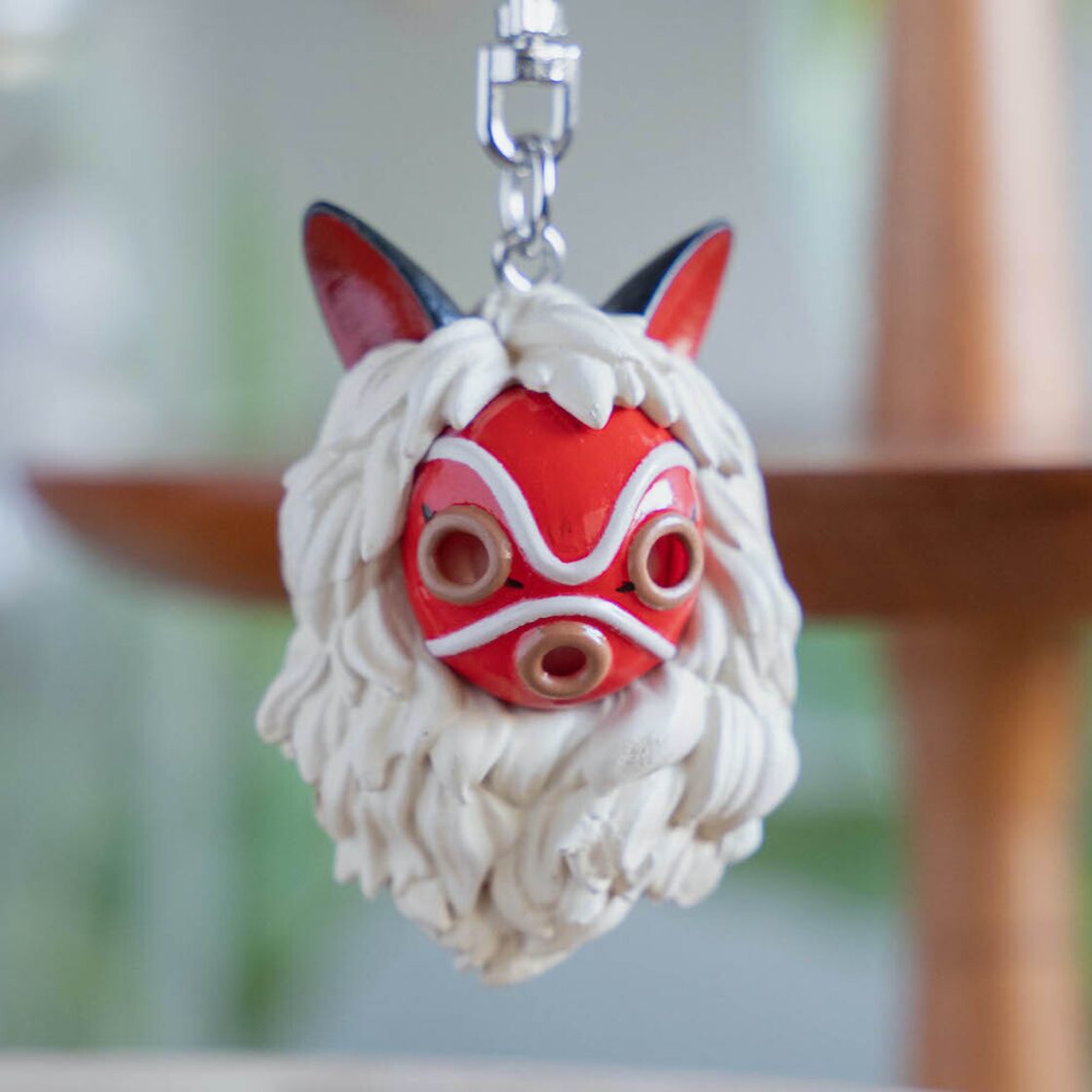 希少】【当時物】もののけ姫 キーホルダー レア 週刊！？ジブリグッズ 
