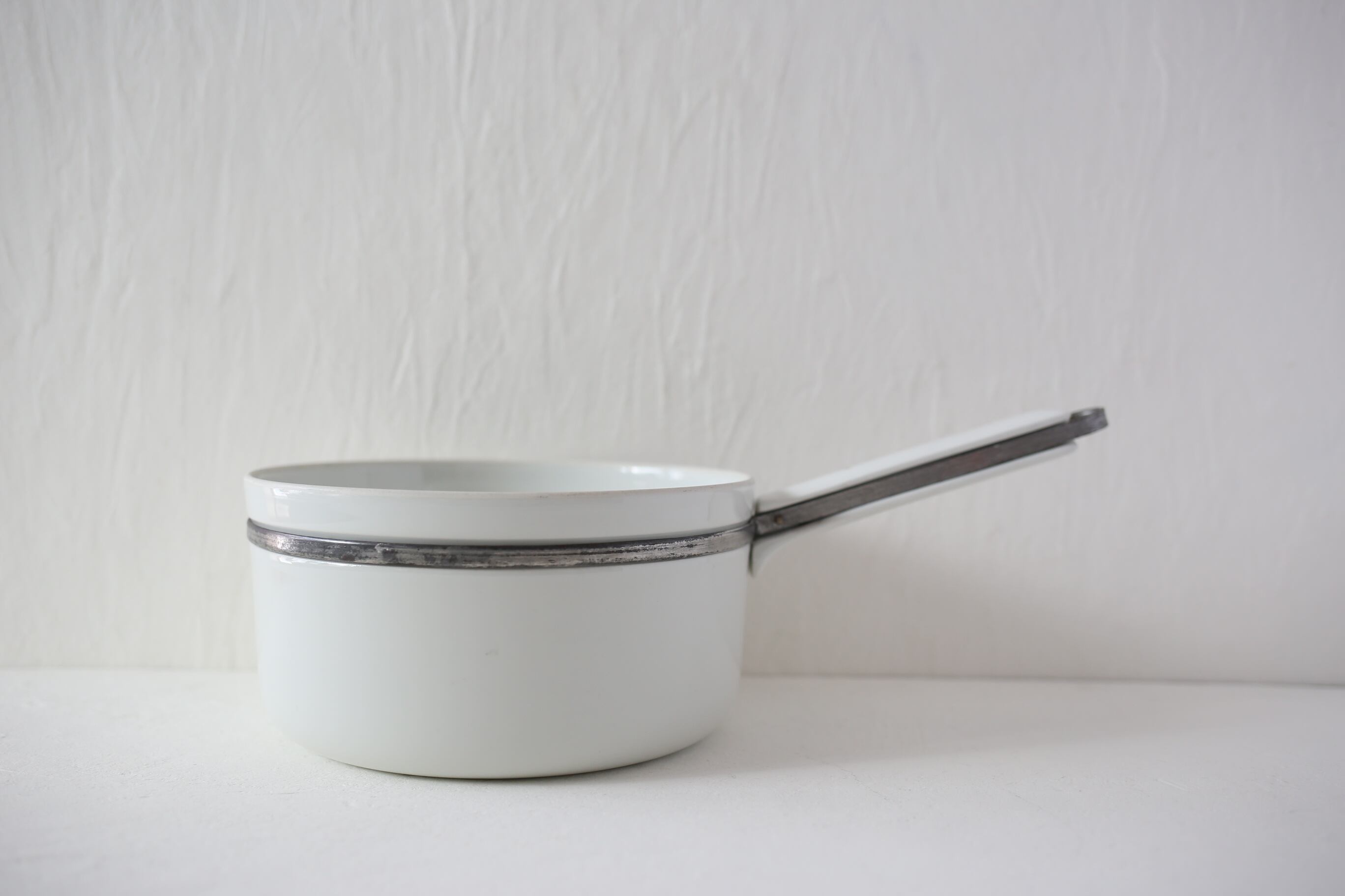 フランス アンティーク リモージュ 『ALUMINITE』 片手鍋 サイズ6 N--03457-6