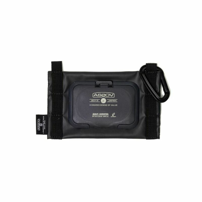 AS2OV WET TISSUE CASE （BLACK） | OLIVE OUTDOOR EQUIPMENT