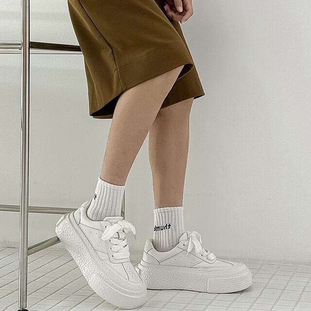 to be chic 厚底スニーカー デバイス DEVICE 韓国風シック 厚底ダッド 
