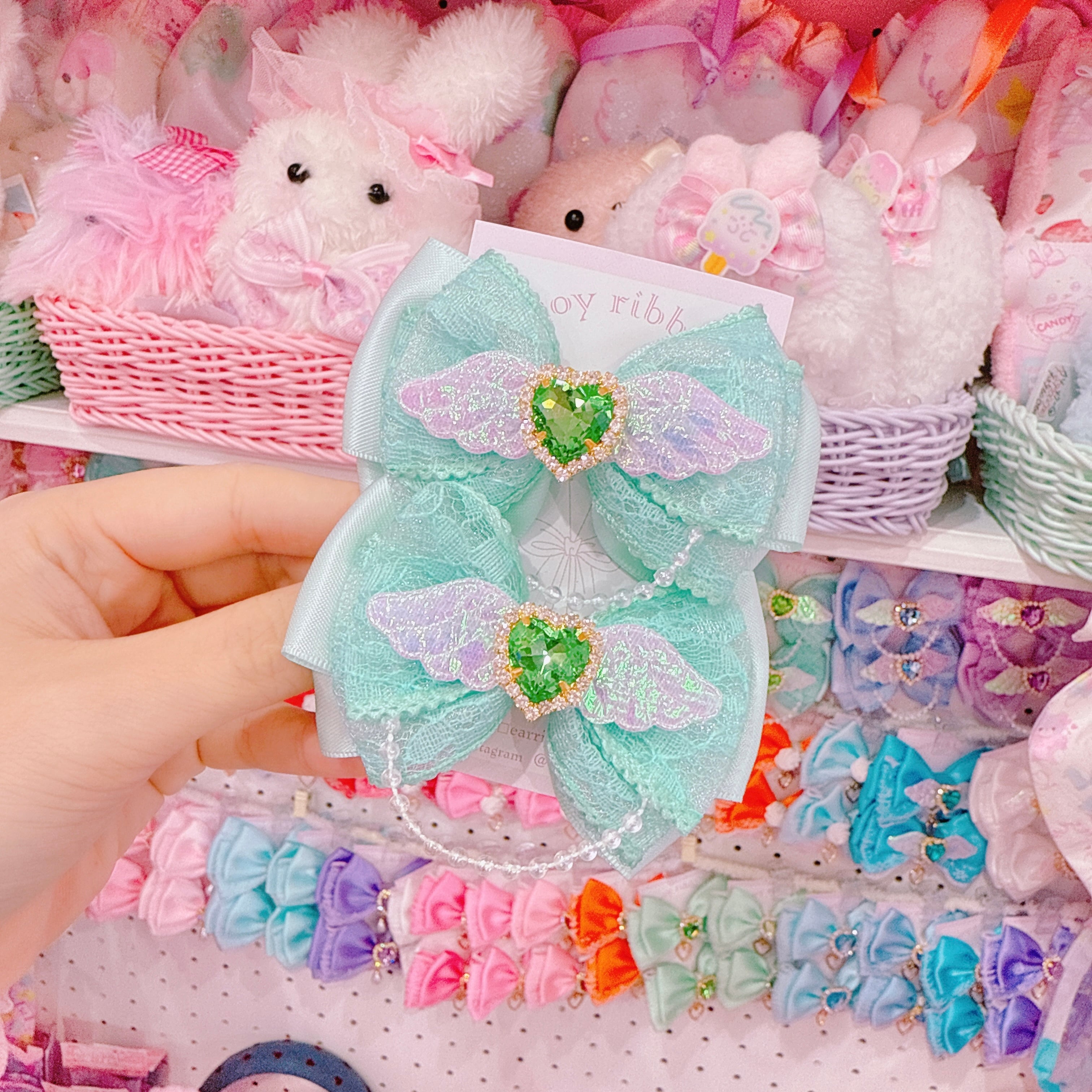 【F7】49-26ツインヘアクリップ