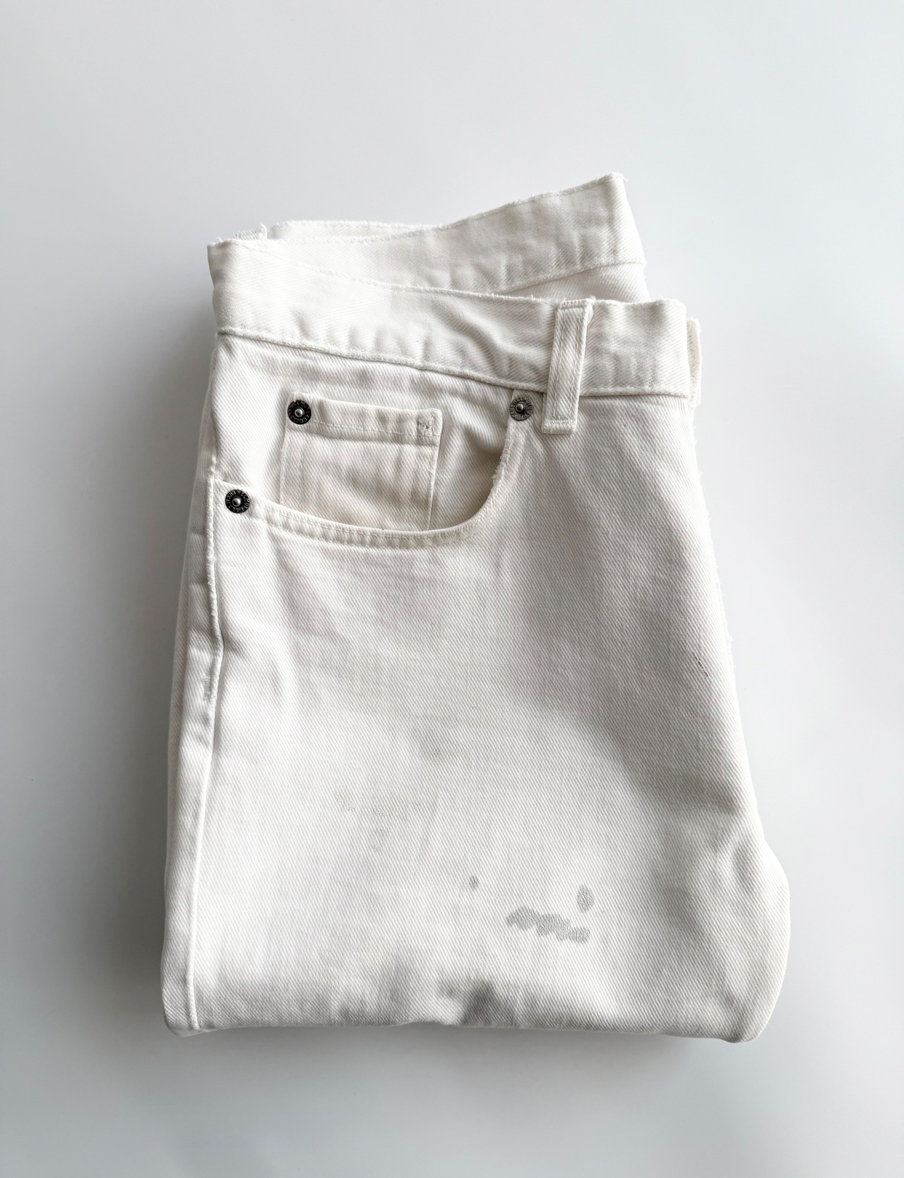 SS1999 HELMUT LANG PAINT DENIM PANT
