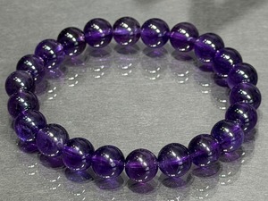 No.2605-1 アメジストブレスレット