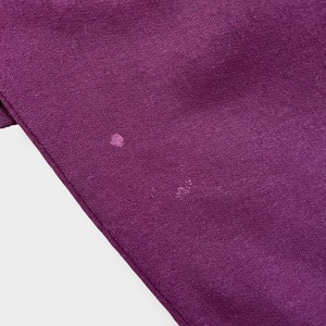 GILDAN プルオーバー パーカー スウェット フーディー プリント アーチロゴ バーガンディ us古着