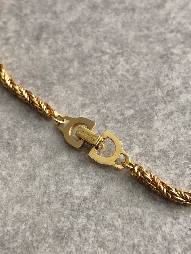 Christian Dior クリスチャン ディオール ネックレス ゴールド vintage ヴィンテージ オールド bfb5je