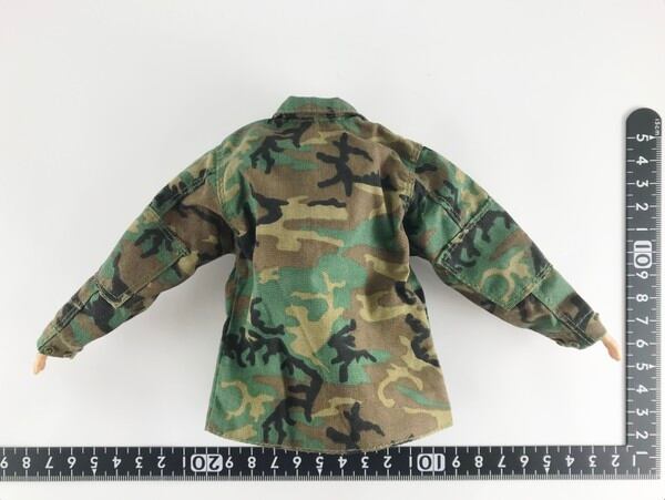 ドール服 1/6 男性用27 アメリカ海軍 NATO 森林迷彩服 DA316 - 画像2