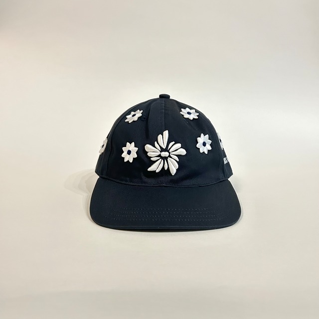 3D Flower Logo Cap(Navy)